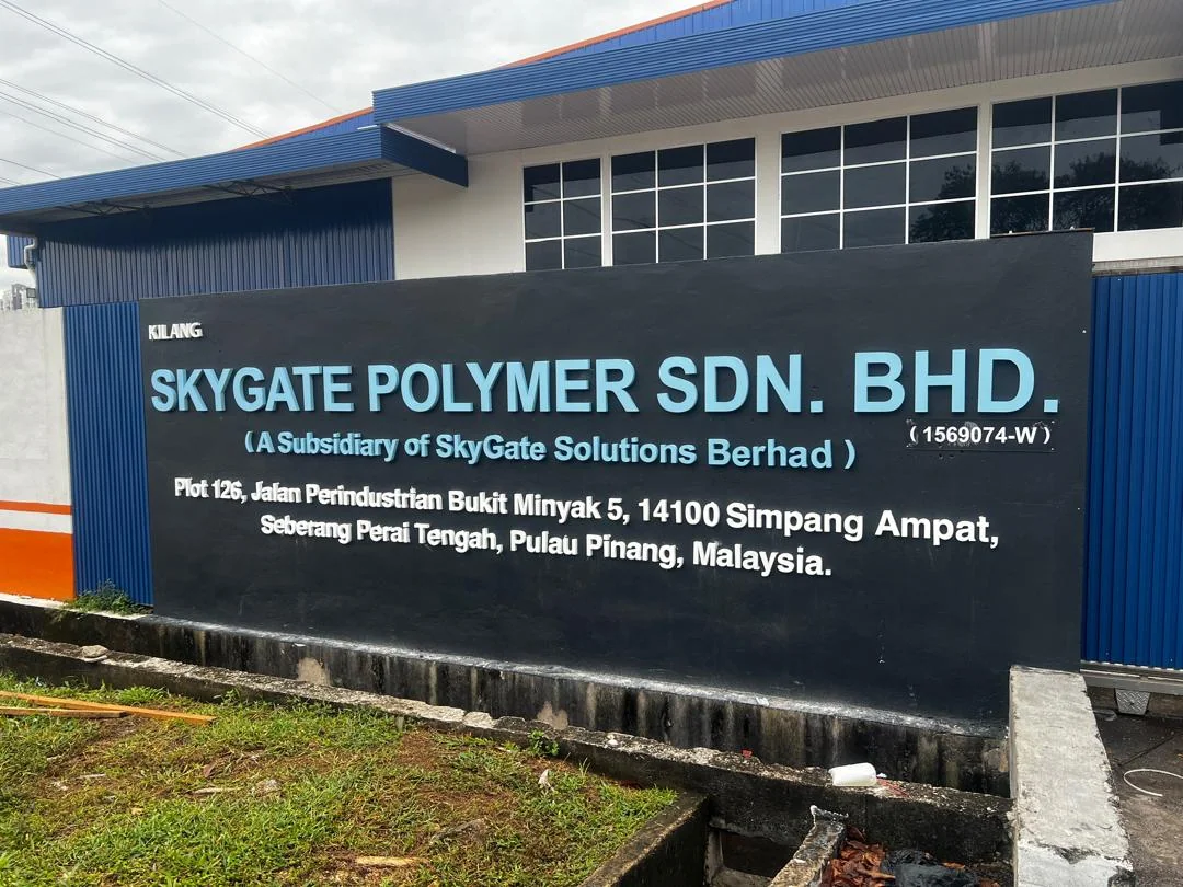 SkyGate Polymer manufacturing plant in Penang