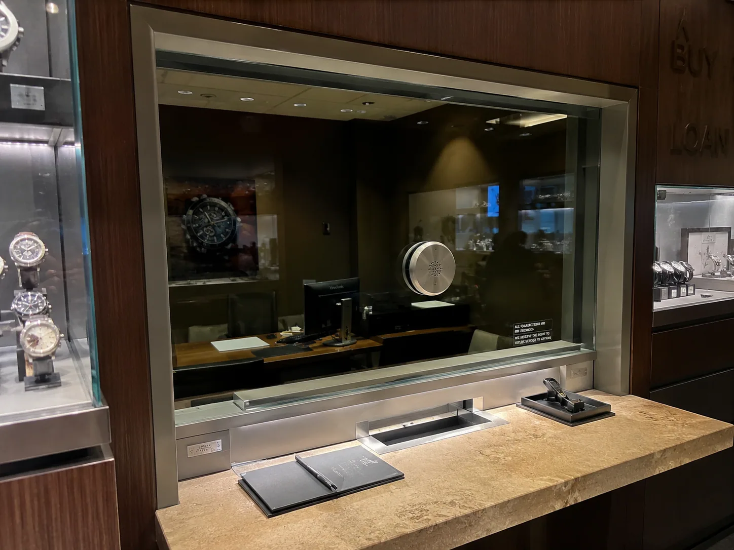 Retail Security Counter